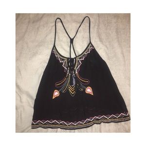 LA HEARTS BLACK TANK SIZE M